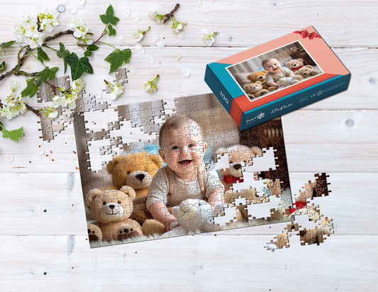 Foto puzzle 100 elementów  29 x 40 cm w pudełku