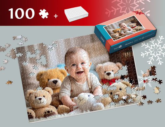 Foto puzzle 100 elementów  29 x 40 cm w pudełku