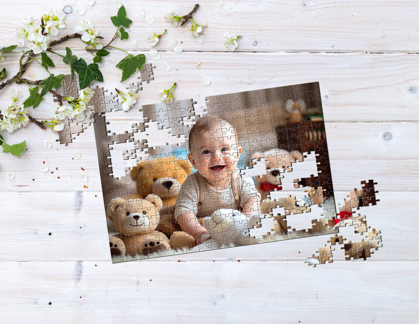 Photo puzzle 100 pieces  29 x 40 cm / 10.6 x 16.1 inches in a bag