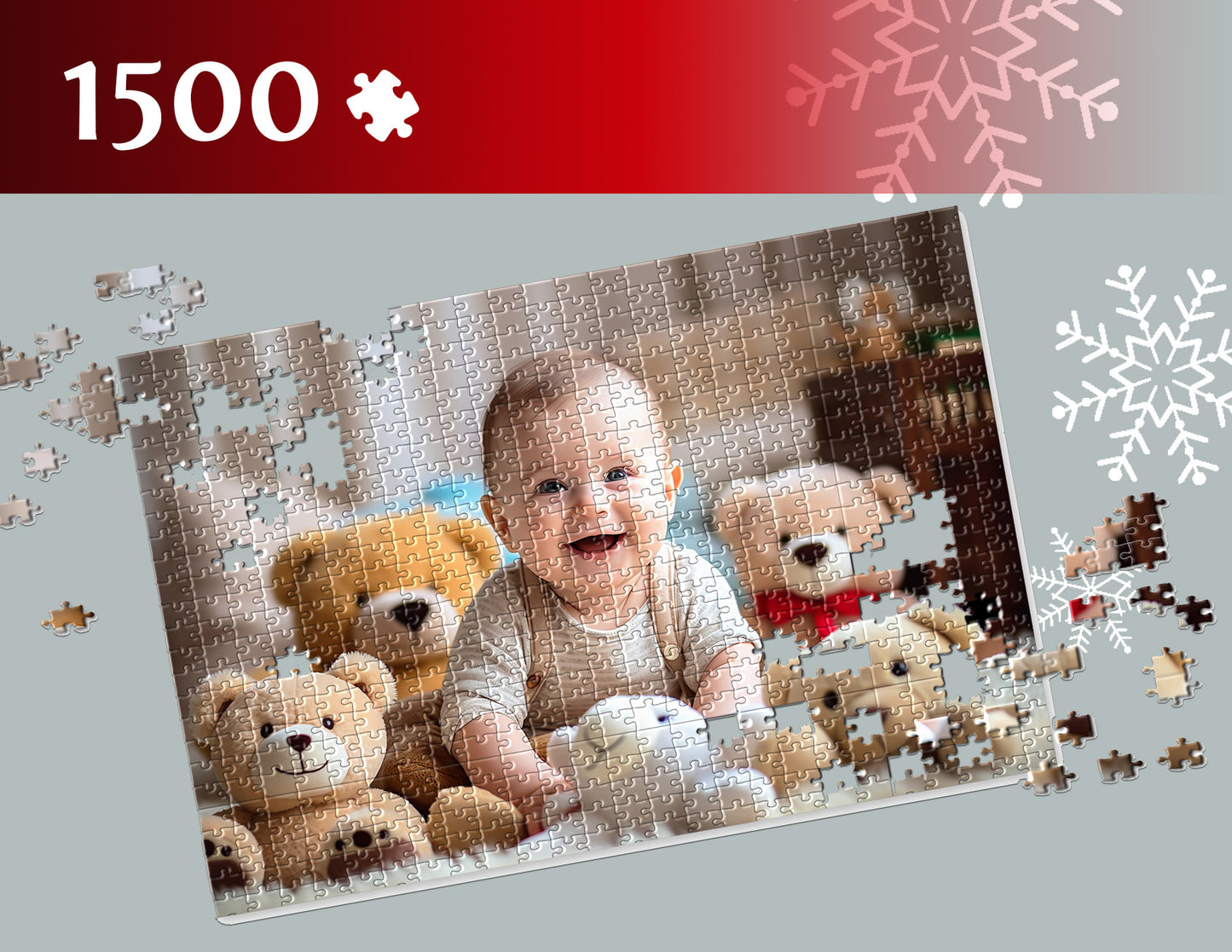Foto puzzle 1500 elementów 58 x 85 cm w woreczku