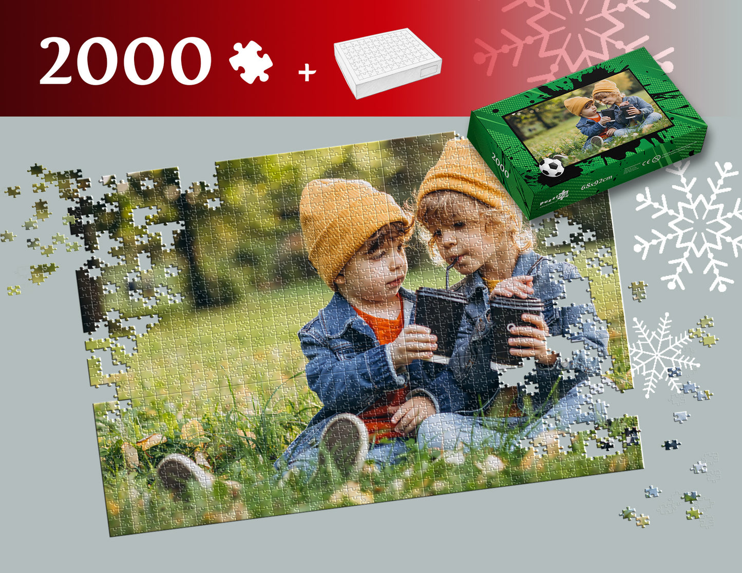 Fotopuzzle 2000 elementów 68 x 92 cm w pudełku