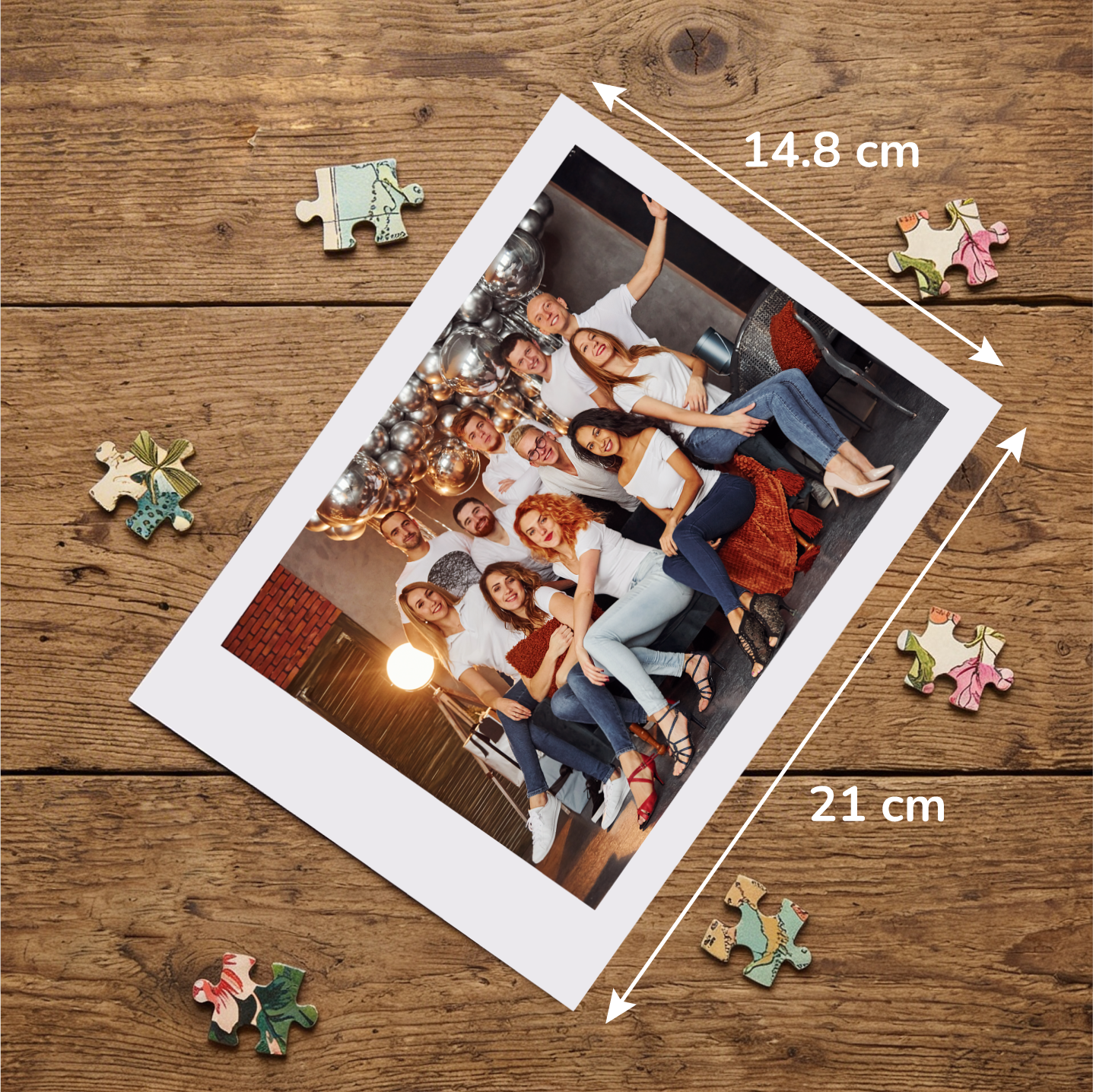 Foto puzzle 2000 elementów 68 x 96 cm w woreczku