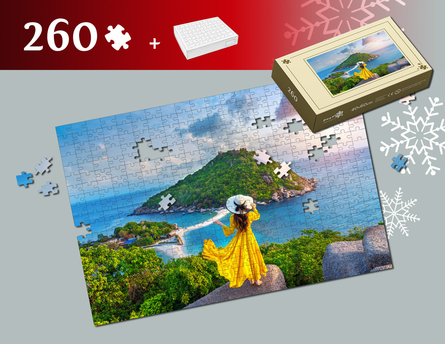 Fotopuzzle 260 elementów 40 x 60 cm w pudełku