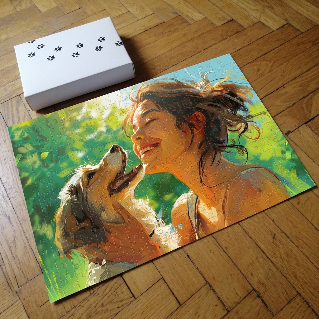 Photo puzzle 260 pieces  40 x 60 cm / 15.7 x 23.6 inches in a box
