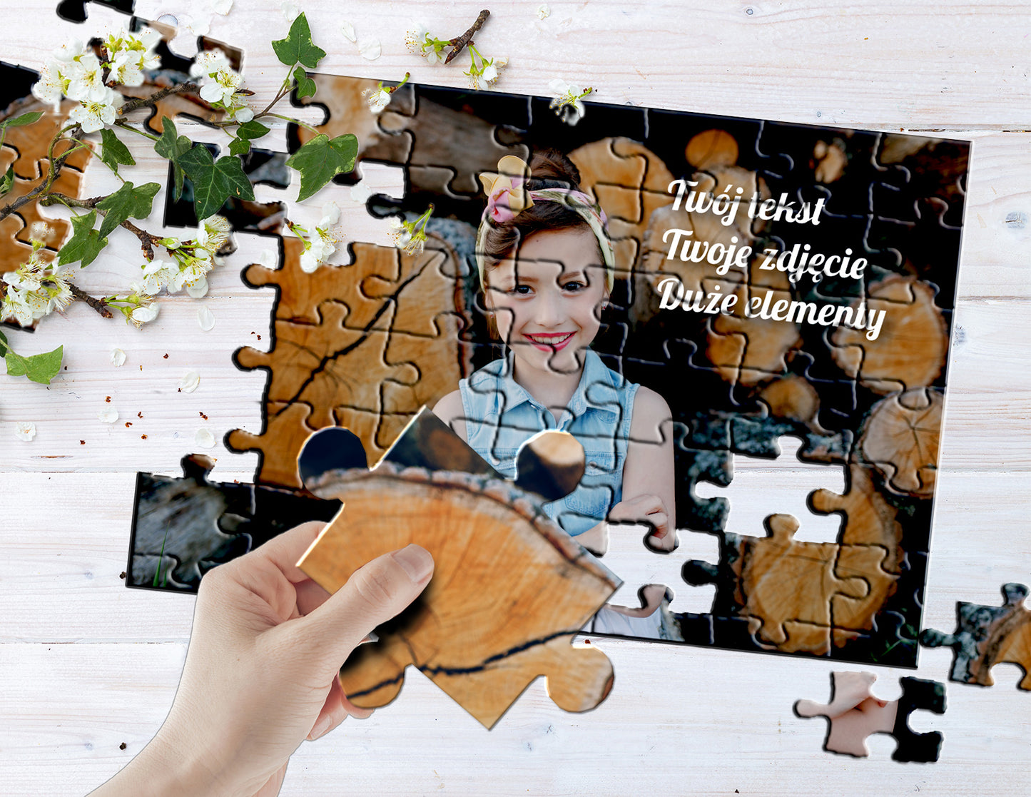 Foto puzzle 50 GIGA elementów w woreczku