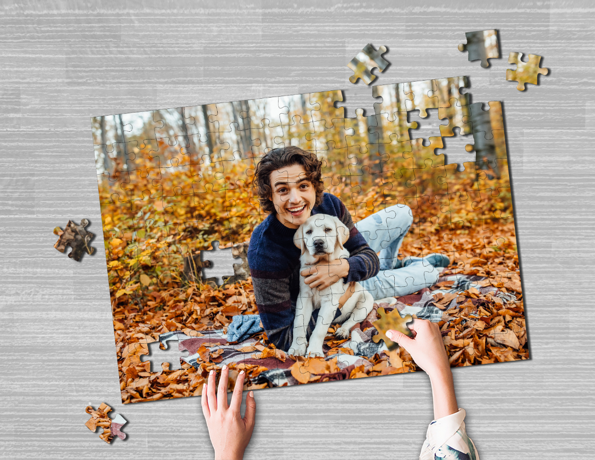 Foto puzzle 100 GIGA elementów 60 x 85 cm w woreczku