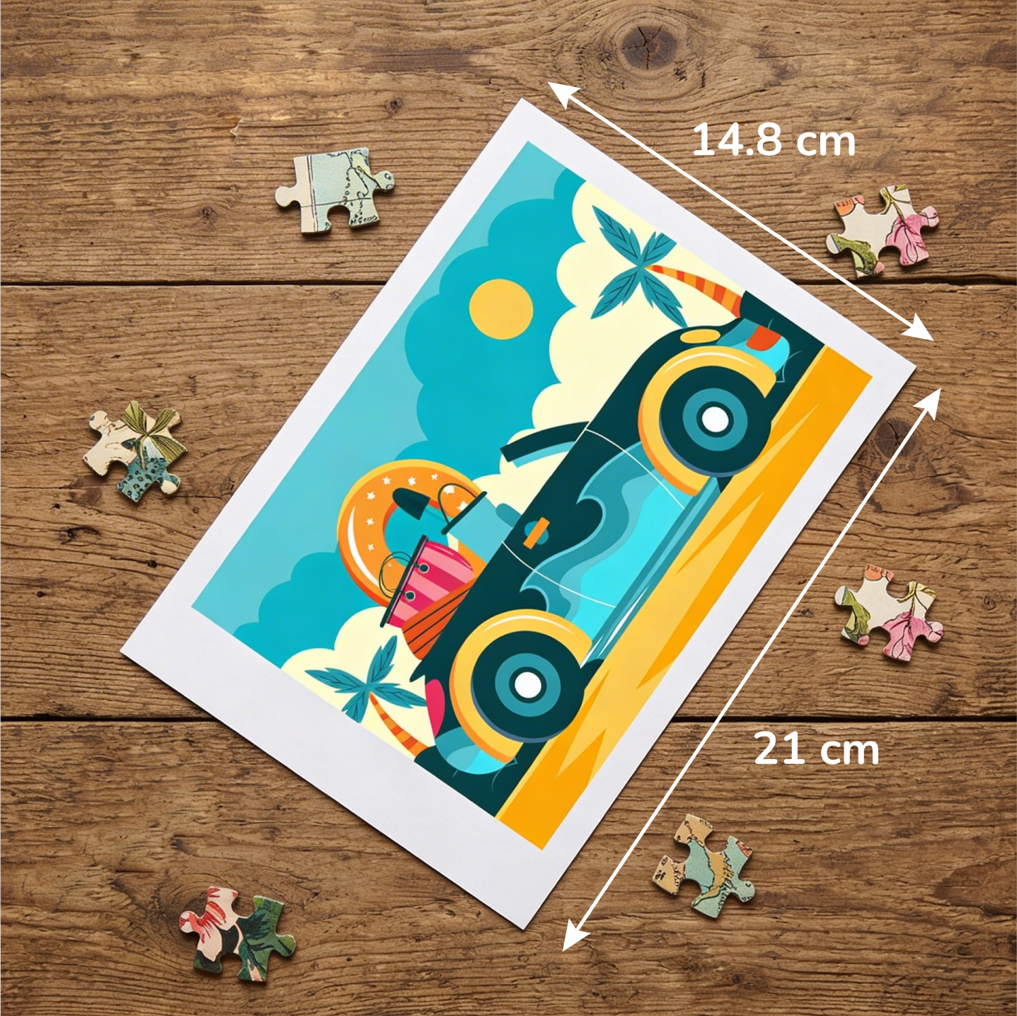 Wydruk ze zdjęciem na foto puzzlach 50 giga dodawany do wersji bez pudełka 