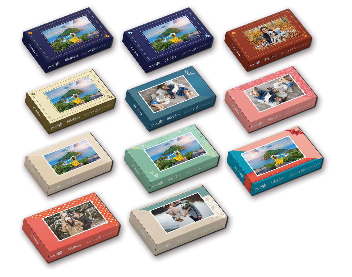 Fotopuzzle 2000 elementów 68 x 96 cm w pudełku