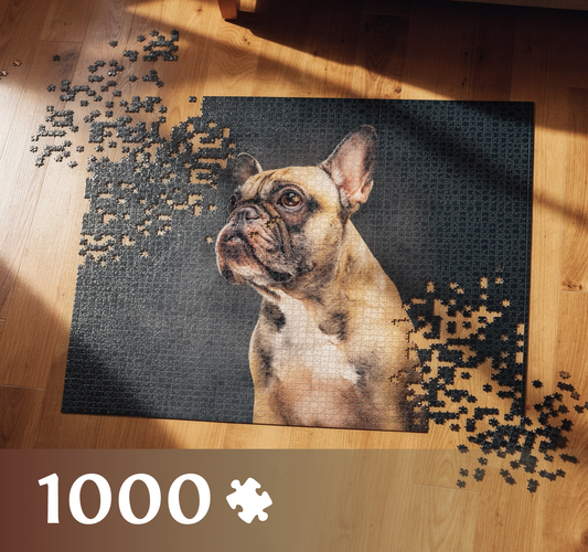 Photo puzzle 1000 pieces 48 x 68 cm / 18.9 x 26.7 inches in a bag