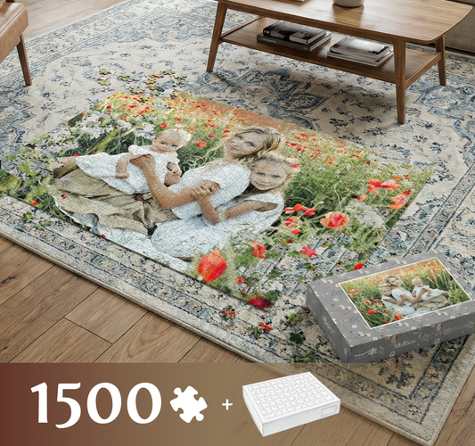 Photo puzzle 1500 pieces 58 x 85 cm / 22.8 x 33.5 inches in a box