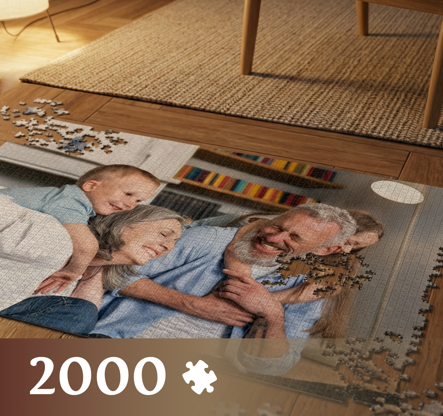 Foto puzzle 2000 elementów 68 x 96 cm w woreczku