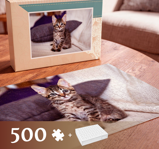 Foto puzzle 500 elementów 33 x 47 cm w pudełku