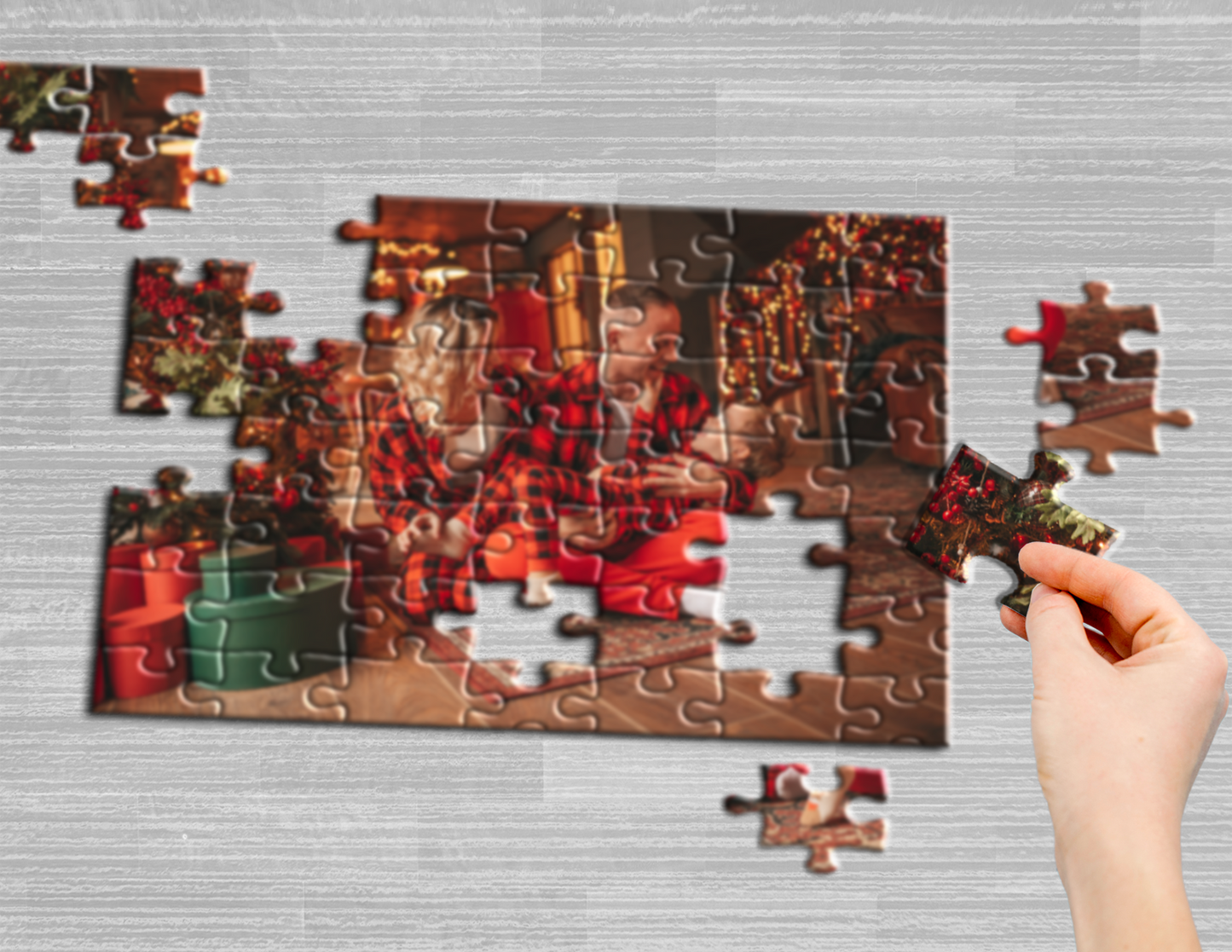 Foto puzzle 50 GIGA elementów w woreczku