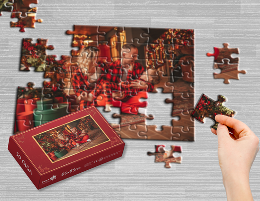 Photo puzzle 50 GIGA pieces 60 x 85 cm/ 33.5 x 23.6 inches  in a box