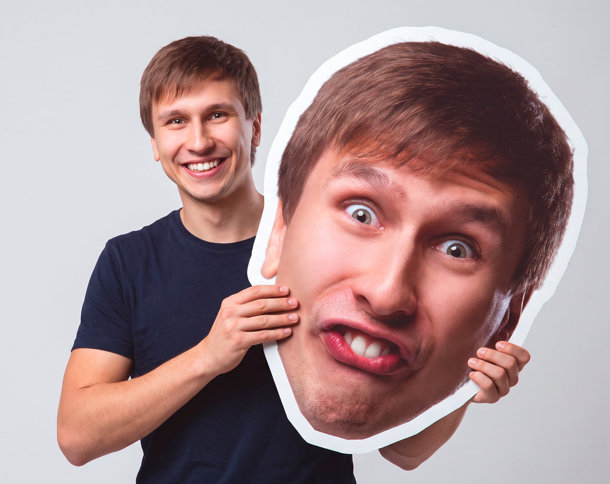 Personalizowana twarz ze zdjęcia zestaw 4 szt